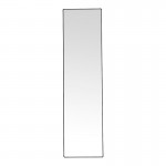 Καθρέπτης Moira pakoworld αλουμίνιο σε μαύρη απόχρωση 40x28x150εκ