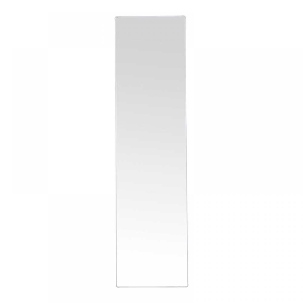 Καθρέπτης Moira pakoworld αλουμίνιο σε λευκή απόχρωση 40x28x150εκ