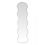 Καθρέπτης Waven pakoworld σε μαύρη απόχρωση 38x28x148εκ