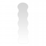 Καθρέπτης Waven pakoworld σε λευκή απόχρωση 38x28x148εκ