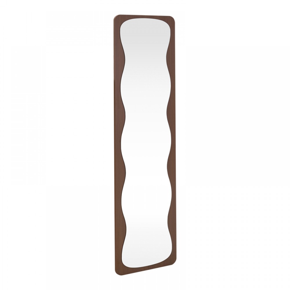 Καθρέπτης Jenia pakoworld mdf καρυδί 40x40x160εκ