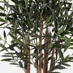 Διακοσμητικό φυτό σε γλάστρα Olia Inart πράσινο Φ52x120εκ