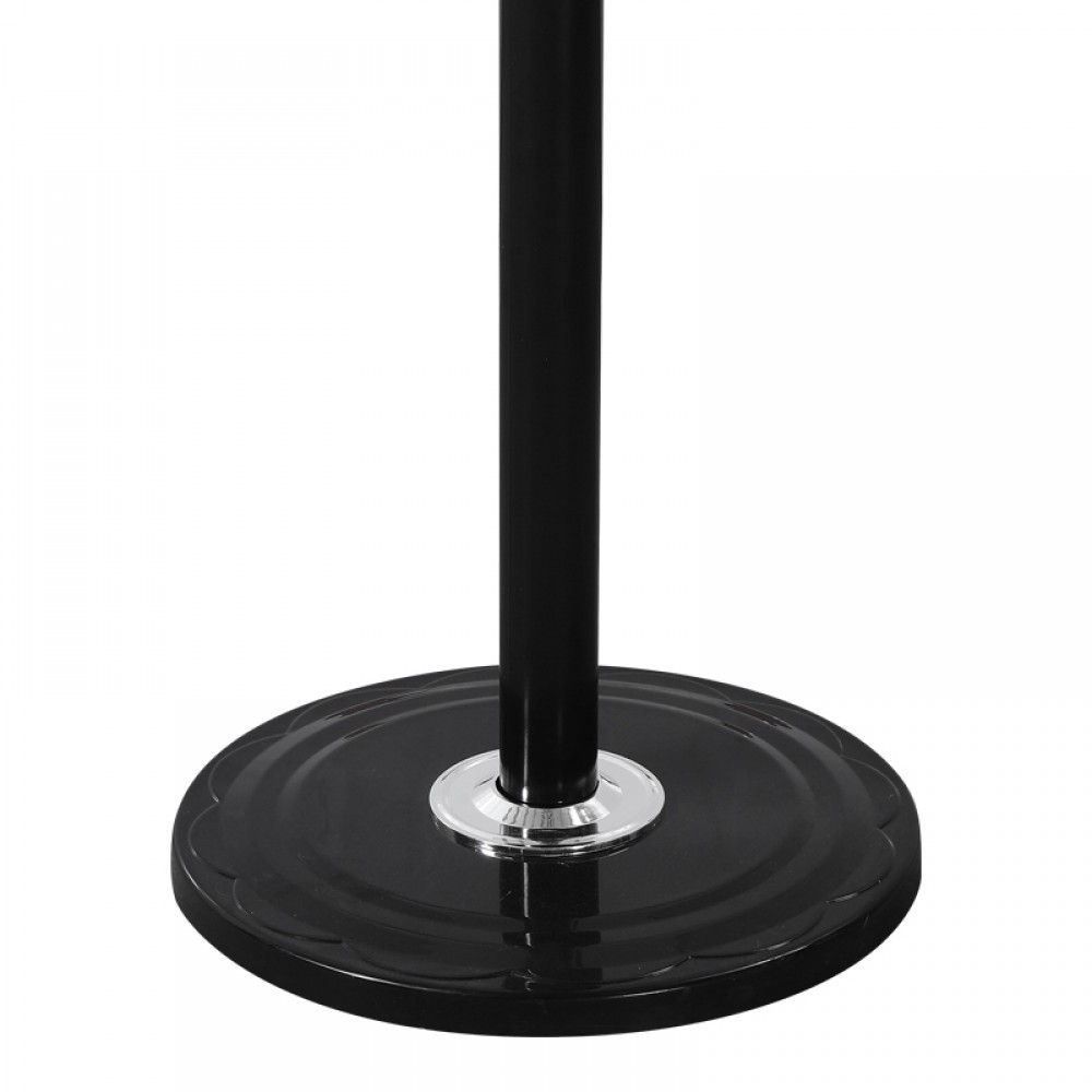 Καλόγερος Keleste pakoworld μέταλλο σε μαύρη απόχρωση Φ37x175εκ