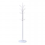 Καλόγερος Keleste pakoworld μέταλλο σε λευκή απόχρωση Φ37x175εκ