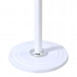 Καλόγερος Keleste pakoworld μέταλλο σε λευκή απόχρωση Φ37x175εκ