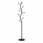 Καλόγερος Lelom pakoworld μέταλλο σε μαύρη απόχρωση Φ30x170εκ