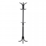 Καλόγερος Mendora pakoworld μέταλλο σε μαύρη απόχρωση 40x40x180εκ