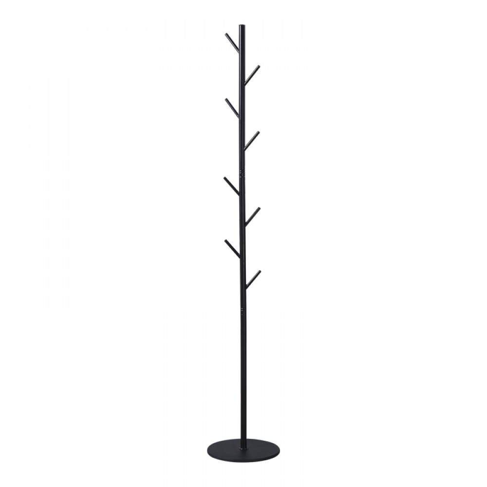 Καλόγερος Tebera pakoworld μέταλλο σε μαύρη απόχρωση Φ30x170εκ