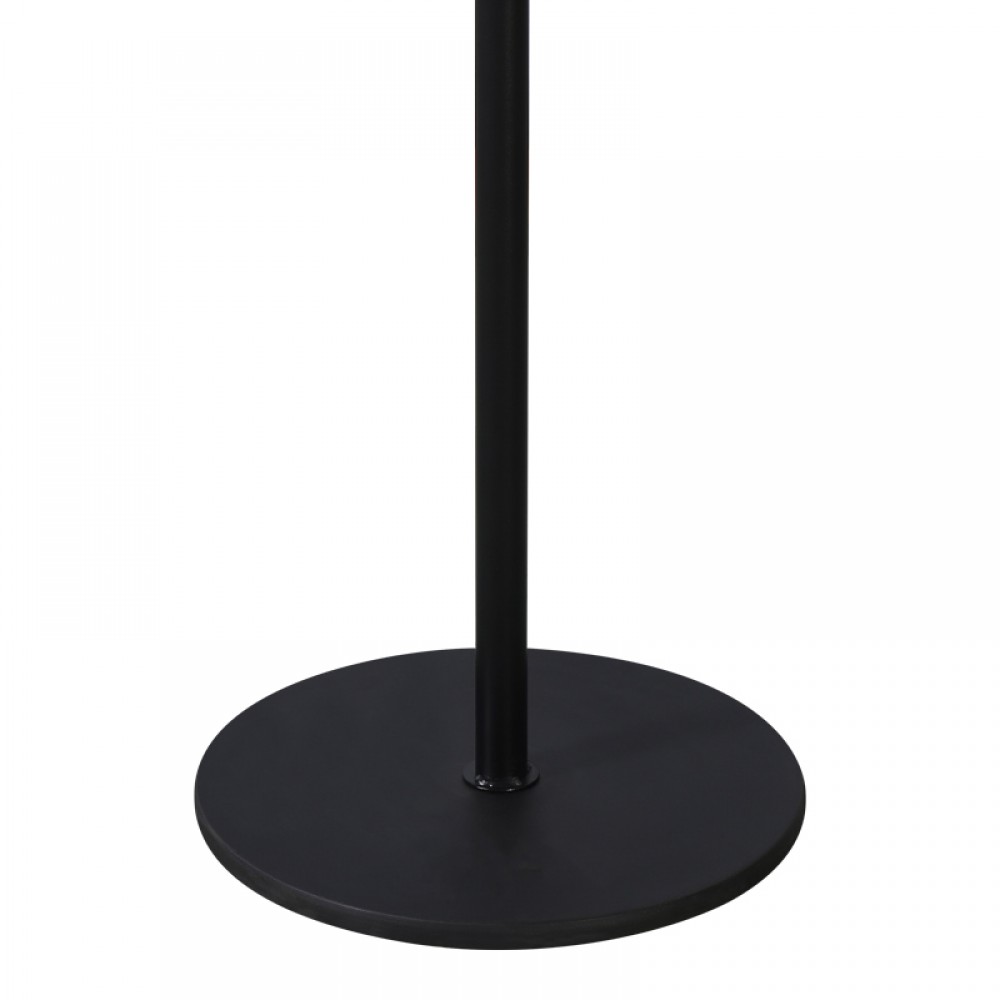 Καλόγερος Tebera pakoworld μέταλλο σε μαύρη απόχρωση Φ30x170εκ