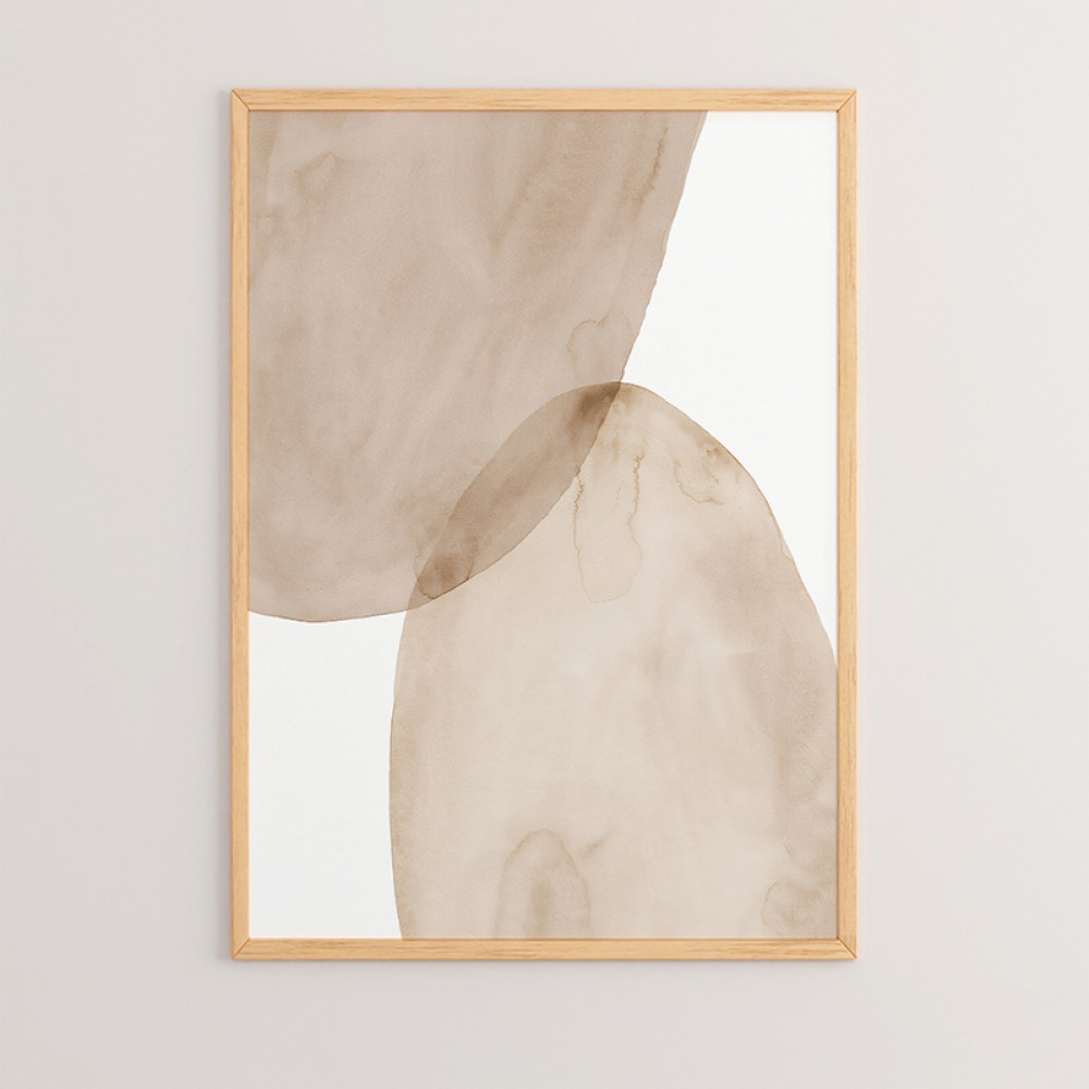 Πίνακας Leya pakoworld με ψηφιακή εκτύπωση και πλαίσιο 33x1.5x48εκ