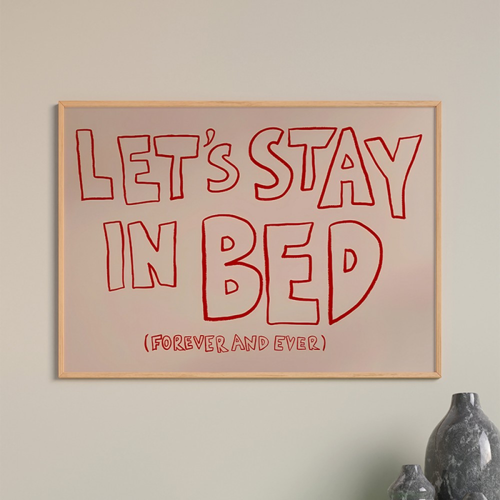 Πίνακας Slepery pakoworld με ψηφιακή εκτύπωση και πλαίσιο 48x1.5x33εκ