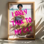 Πίνακας Catem pakoworld με ψηφιακή εκτύπωση και πλαίσιο 33x1.5x48εκ