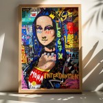 Πίνακας Monda pakoworld με ψηφιακή εκτύπωση και πλαίσιο 50x2x70εκ