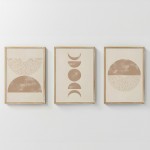 Πίνακας Kriky pakoworld τρίπτυχος με ψηφιακή εκτύπωση και πλαίσιο 33x1.5x48εκ