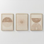 Πίνακας Varenzy pakoworld τρίπτυχος με ψηφιακή εκτύπωση και πλαίσιο 33x1.5x48εκ