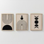 Πίνακας Aregon pakoworld τρίπτυχος με ψηφιακή εκτύπωση και πλαίσιο 33x1.5x48εκ