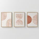 Πίνακας Chilen pakoworld τρίπτυχος με ψηφιακή εκτύπωση και πλαίσιο 33x1.5x48εκ