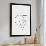 Πίνακας Felora pakoworld με ψηφιακή εκτύπωση και πλαίσιο 33x1.5x48εκ