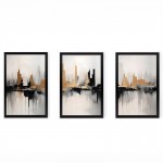 Πίνακας Fortasia pakoworld τρίπτυχος με ψηφιακή εκτύπωση και πλαίσιο 33x0.3x48εκ