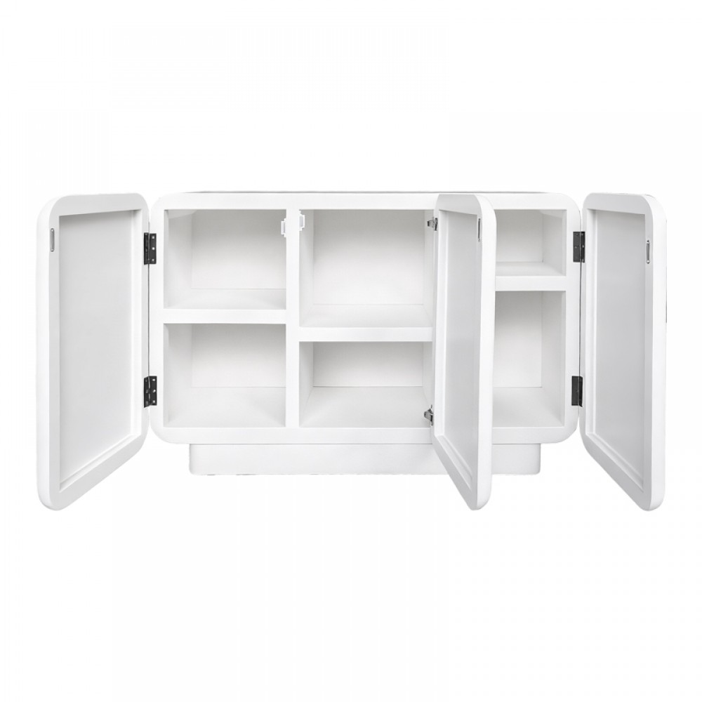 Μπουφές Kooldio pakoworld mdf λευκό 120x37.5x69εκ
