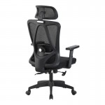 Καρέκλα γραφείου διευθυντή Magida pakoworld mesh μαύρο 58.5x66x115-125εκ
