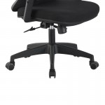 Καρέκλα γραφείου διευθυντή Magida pakoworld mesh μαύρο 58.5x66x115-125εκ