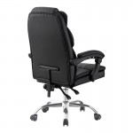 Καρέκλα γραφείου διευθυντή Sanema pakoworld pu μαύρο 62x67x112-122εκ