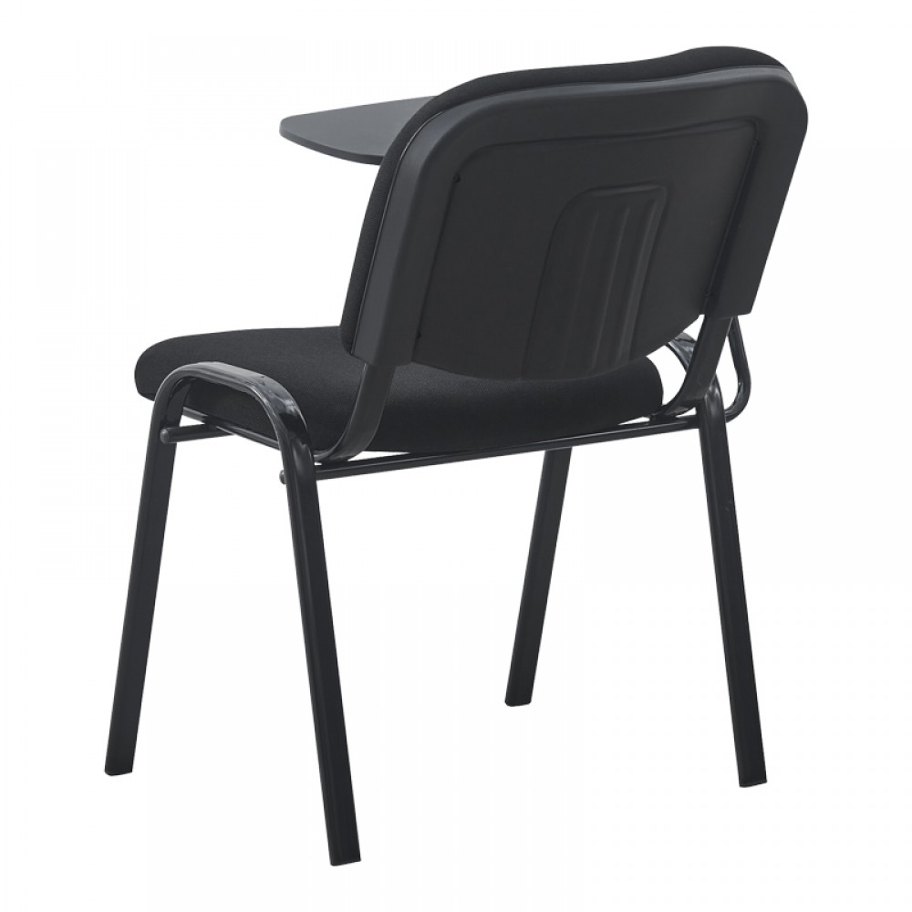 Καρέκλα συνεδρίου με αναλόγιο Lector pakoworld μαύρο 54x54x78εκ