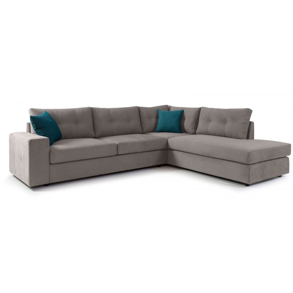 Γωνιακός καναπές Hanson-Gkri Anoixto-Δεξιά