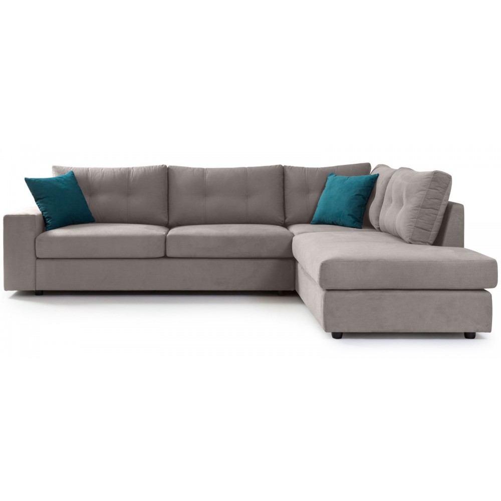 Γωνιακός καναπές Hanson-Gkri Anoixto-Δεξιά