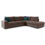 Γωνιακός καναπές Hanson-Mocca-Δεξιά