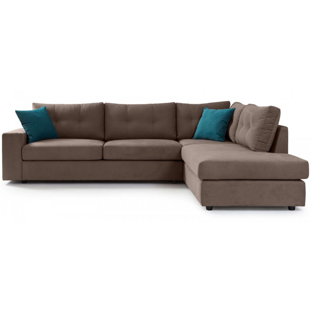 Γωνιακός καναπές Hanson-Mocca-Δεξιά