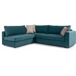 Γωνιακός καναπές Verde-Petrol