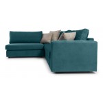 Γωνιακός καναπές Verde-Petrol