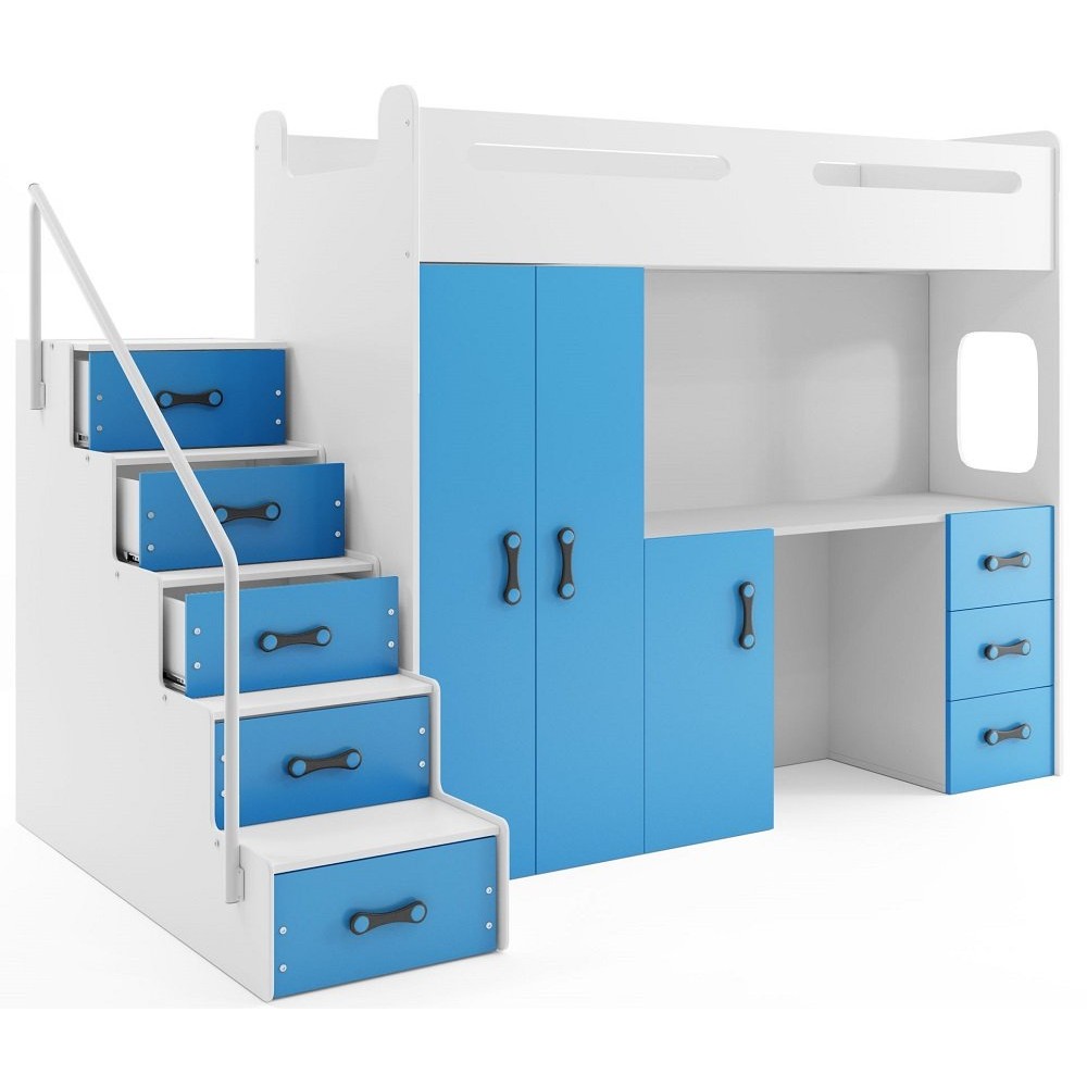 Κουκέτα Steps plus-Leuko-Mple 258x151.5x180