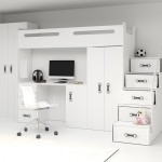 Κουκέτα Steps plus-Leuko 258x151.5x180