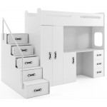 Κουκέτα Steps plus-Leuko 258x151.5x180
