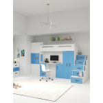 Κουκέτα Steps plus 258x151.5x180