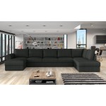 Γωνιακός καναπές Wilma large 370x186x85