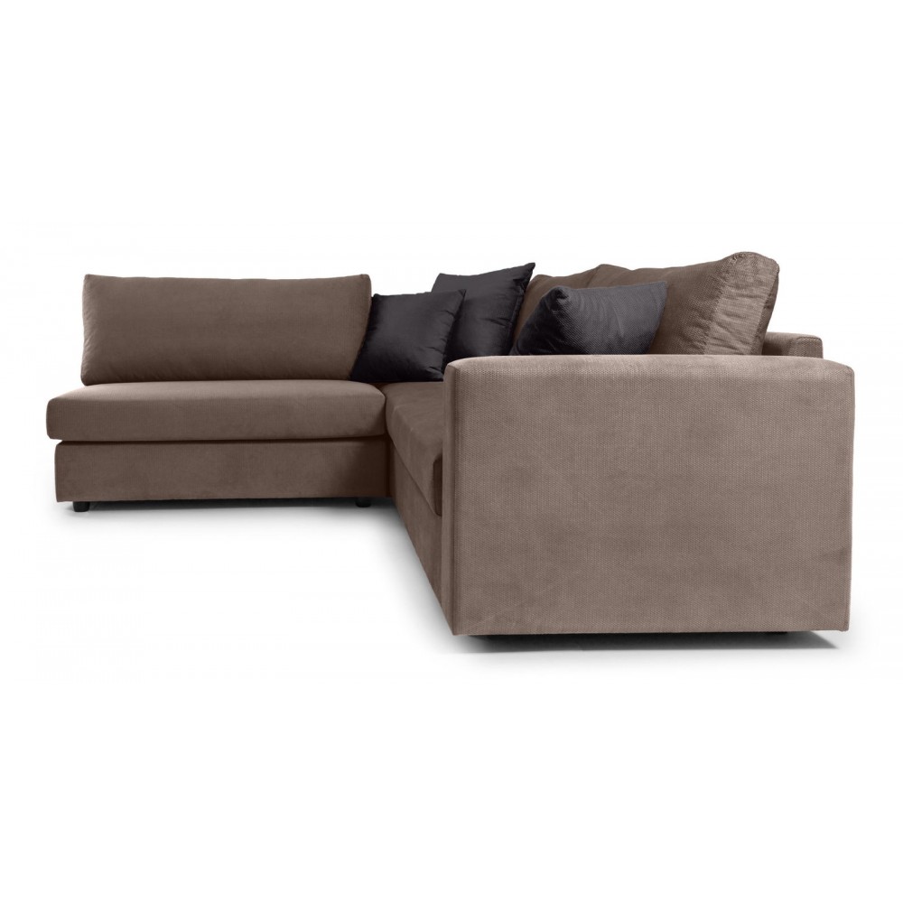 Γωνιακός καναπές Verde-Mocca