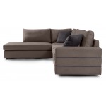 Γωνιακός καναπές Holmes-Mocca-Αριστερή