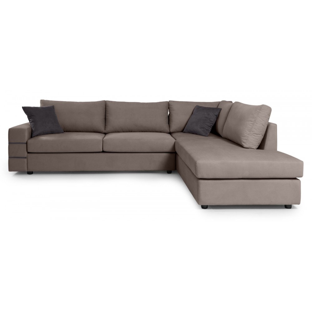 Γωνιακός καναπές Holmes-Mocca-Δεξιά