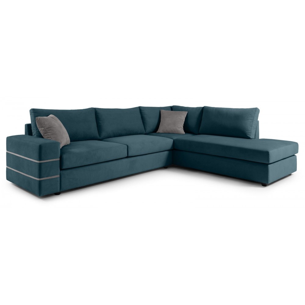 Γωνιακός καναπές Holmes-Petrol-Δεξιά