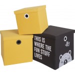 Σετ 3 κουτιά αποθήκευσης Hold