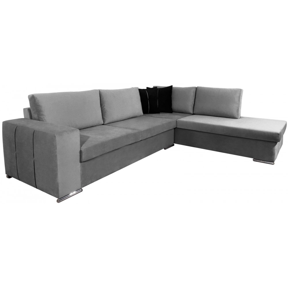 Γωνιακός καναπές Stripe-Gkri-Αριστερή