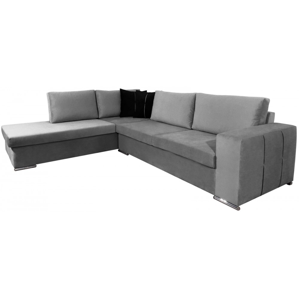 Γωνιακός καναπές Stripe-Gkri-Δεξιά