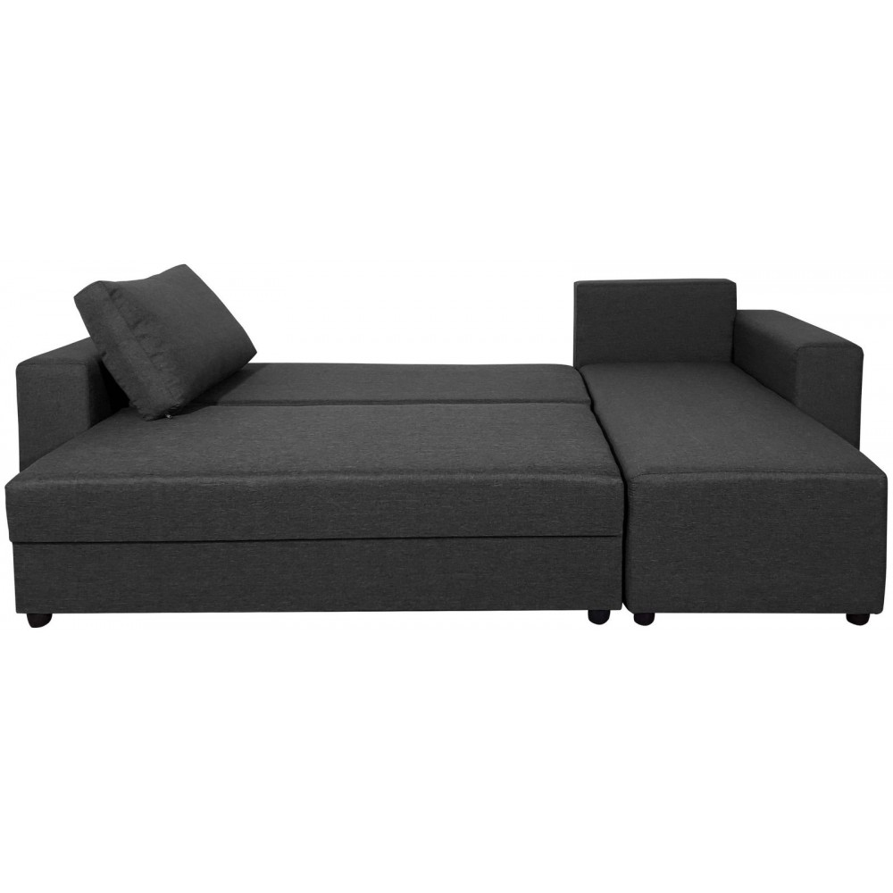 Γωνιακός καναπές Charm-Gkri Skouro-Αριστερή