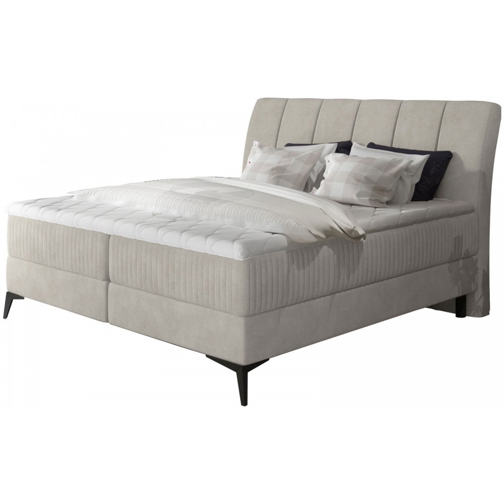 Επενδυμένο Κρεβάτι Ardito-160 x 200-Krem