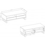 Έπιπλο τηλεόρασης Halley mini-Fusiko