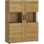 Βιτρίνα Cognac 2D